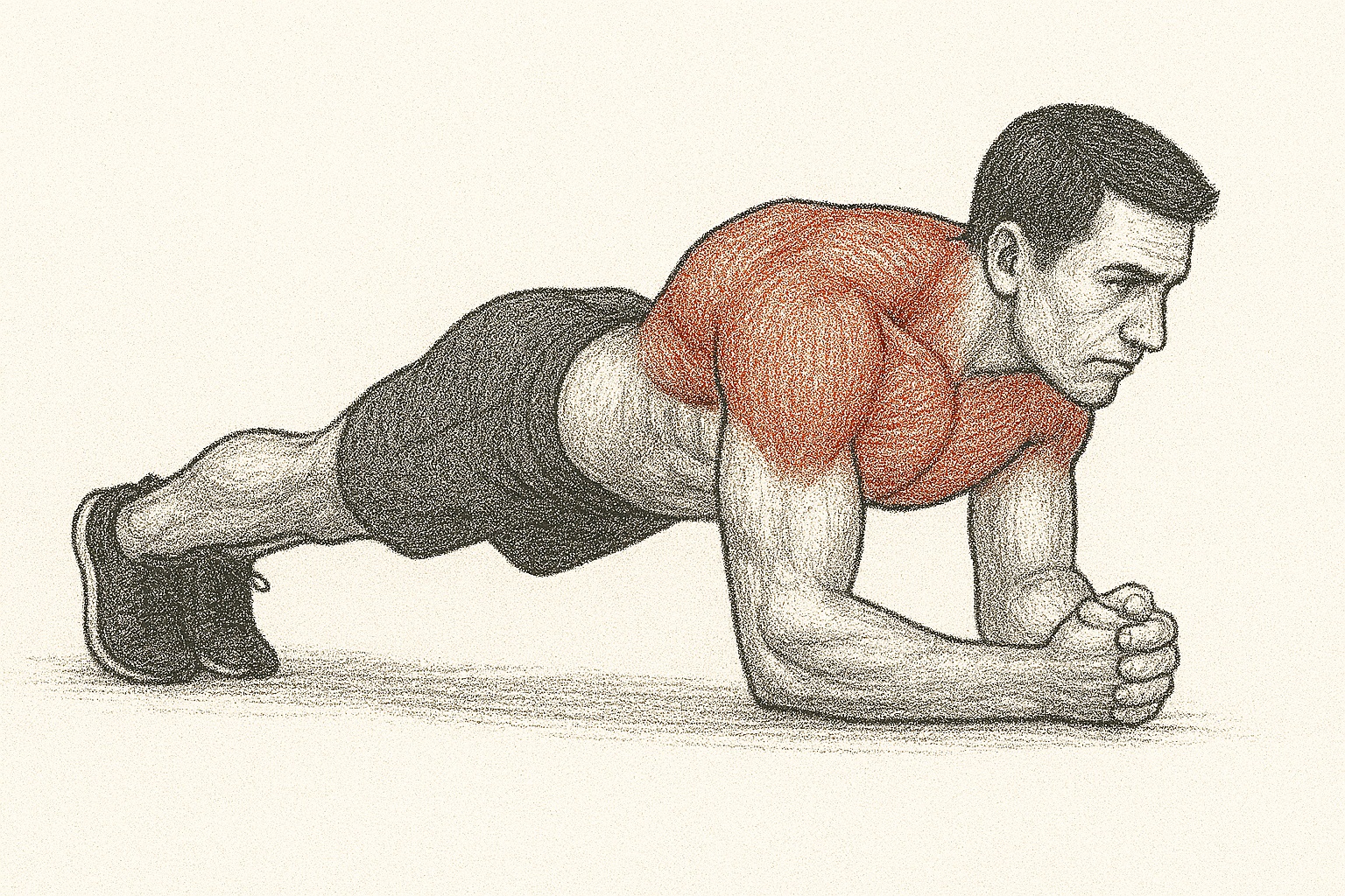 Plancha abdominal